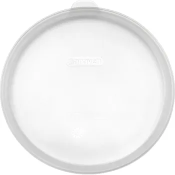 Odpadkový koš ARAVEN Silikonové víko kulaté 285 mm