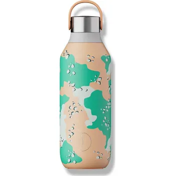 Chilly's Bottles Termoláhev Desert Camo orange 500ml, edice Studio/Series 2