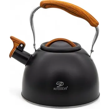 Varná konvice Konvice čajník nerez/lak 2,5L WOODY černá mat, vč. indukce KUTIL Sklad7 442784.00 (KUTIL Sklad7)