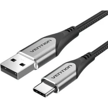 Kabel Vention Type-C (USB-C) USB 2.0 Cable 3A Gray 3m Aluminum Alloy Type