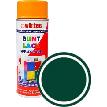 Autokosmetika Wilckens Syntetická vrchní barva ve spreji pololesk 400 ml odstín zelené, WI.16160500140