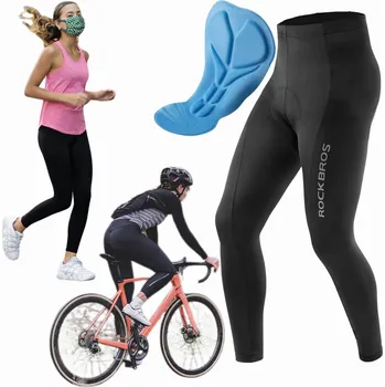 Cyklistické kalhoty CYKLISTICKÉ MTB KALHOTY S PĚNOVOU VLOŽKOU NA BĚHÁNÍ 4XL ROCKBROS