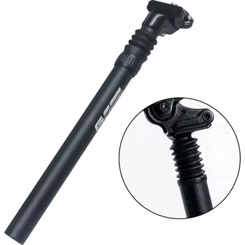 Sedlovka 30,4*350 mm hliníková sedlovka se zámkem, nastavitelný úhel