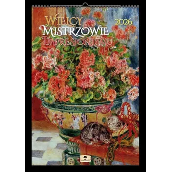 Kalendář Nástěnný kalendář 2026 A3 Velcí mistři IMPRE. VD.18 PAN KALENDARZYK