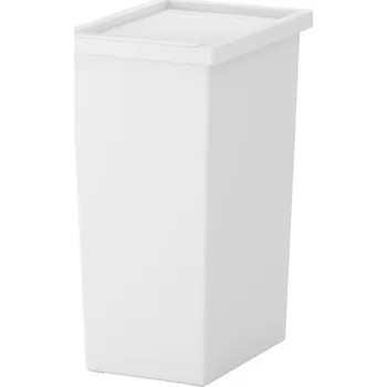 Odpadkový koš IKEA FILUR Plastový koš s víkem bílý 42 l