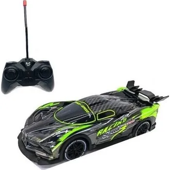 RC model auta Mamido MT1307 Neon Racer Závodní autíčko na dálkové ovládání se světly