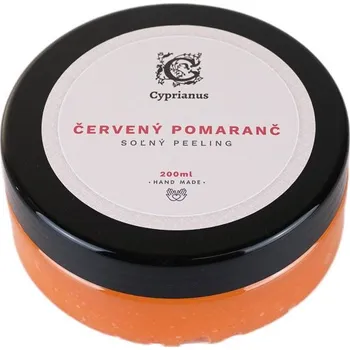 Pleťový peeling CYPRIANUS Červený pomeranč 200 ml
