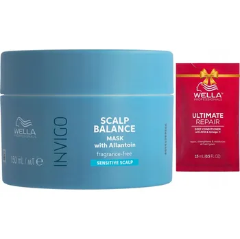 Vlasová regenerace Wella Invigo Balance Maska pro Citlivou Pokožku Hlavy 150 ml + Dárek
