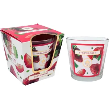 Bytová dekorace ARÔME Strawberry, 4 ks