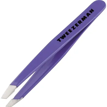 Kosmetická pinzeta TWEEZERMAN Purple 7 cm