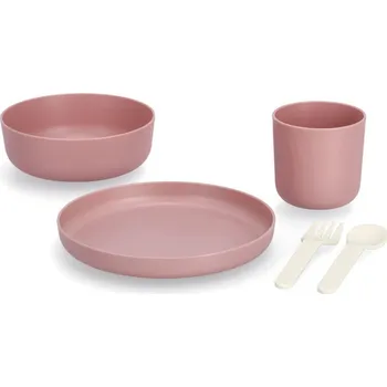dětská jídelní sada Zeller Dětská jídelní sada růžová, 5 ks