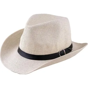 Funny Fashion Klobouk Panama bílý