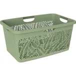 Dea home Jungle Koš na čisté prádlo 47 l zelený