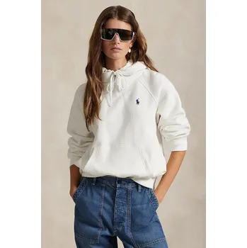 Dámská mikina Mikina Polo Ralph Lauren ARCTIC FLEECE 211971698001 bílá 00X, vel. S