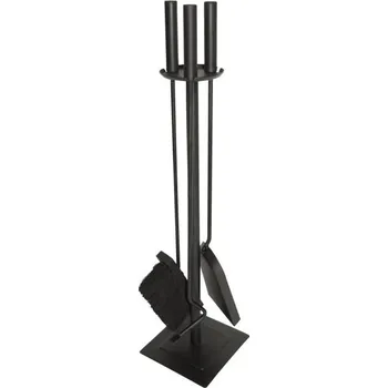 Sada krbového nářadí 4 ks 15 × 15 × 61 cm černá