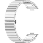 Drakero Kovový stříbrný pro Huawei Watch Fit 3, 4 a 4 Pro