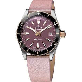Hodinky Edox Skydiver 38 Date Automatic