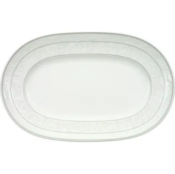 Talíř VILLEROY & BOCH GRAY PEARL Oválný, 22 cm