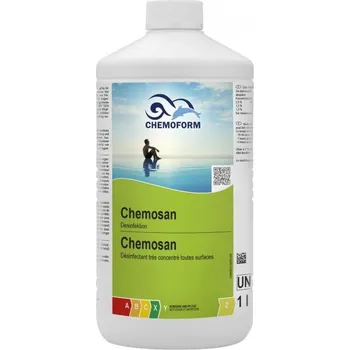 Dezinfekce LACOFORM Univerzální bezchlórová dezinfekce pro wellness a fitness Chemosan 1 l