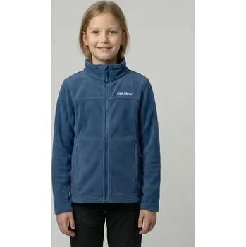 Chlapecké oblečení Dětská fleecová mikina HUSKY Aflee K modrá Velikost: 152