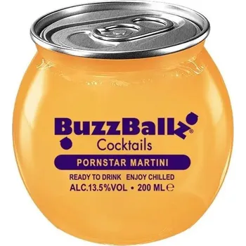 Míchaný nápoj BuzzBallz Cocktails PornStar Martini 0,2 l 13,5 %