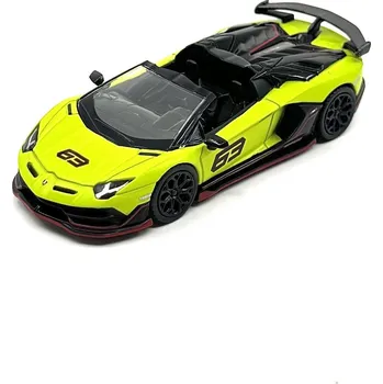autíčko Mini GT Lamborghini Aventador SVJ 63 Roadster Verde Shock 2022 - 1:64