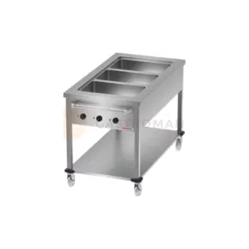 Výdejník vody Pojízdná vodní lázeň 2,1 kW, 1300x700x900 mm | KROMET, 000.BJ-3