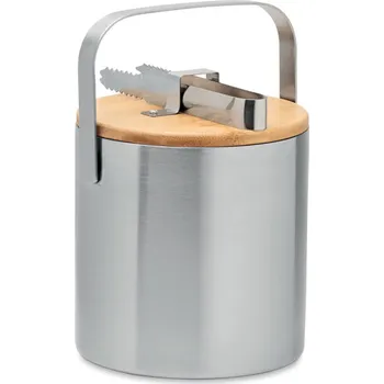 Výrobník ledu Sortland Dvoustěnný kbelík na led + kleště