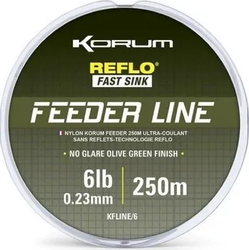 KORUM vlasec feeder Line 250 m, 0,26 mm, 3,6 kg