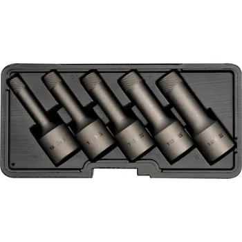 Vrták YATO Souprava na demontáž závrtných šroubů 5 ks 1/2 YT-0624