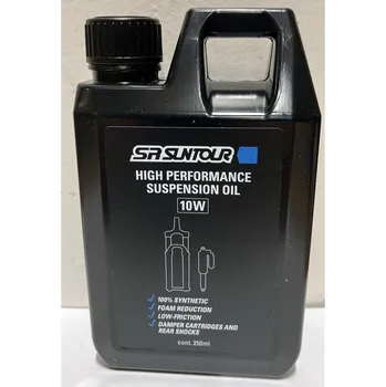 Vidlice na kolo SR SUNTOUR Olej do vidlice HIGH PERFORMANCE SUSPENSION OIL WT10 250 ml
