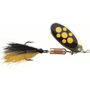 Umělá nástraha Effzett Standard Spinner Dressed, 2 × 3 g Velikost 1 Blacky