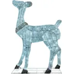 DECOLED LED světelná laň, 150 cm, 140 ledově bílých diod s Flash efektem