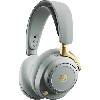Sluchátka SteelSeries Arctis Nova Elite Sage & Gold