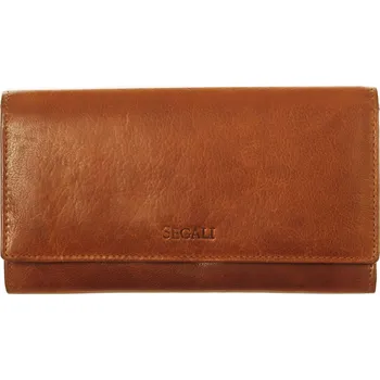 Peněženka Dámská kožená peněženka SEGALI 28 koňaková