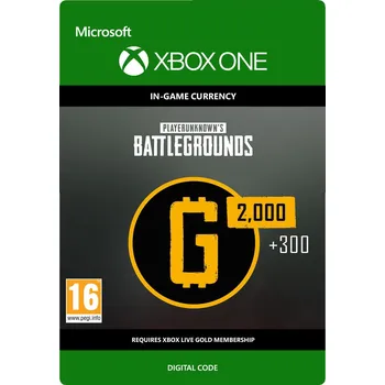 Hra PLAYERUNKNOWN'S BATTLEGROUNDS 2,300 G-Coin - Xbox Digital