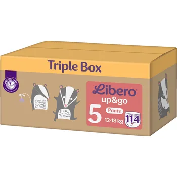 Plenkové kalhoty Libero Up&Go Triple Box vel. 5 (114 ks)
