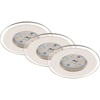 Koupelnové svítidlo Briloner 7257-036 - SADA 3x LED Koupelnové svítidlo ATTACH LED/4,5W/230V IP44