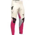 Mx Kalhoty THOR Sportmode Geo Vintage White/Pink 2026, Velikost 32