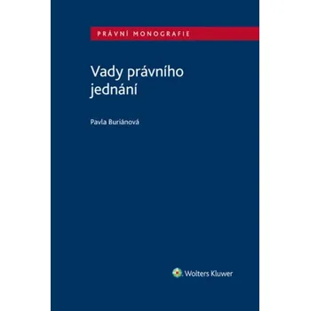 Vady právního jednání Kniha