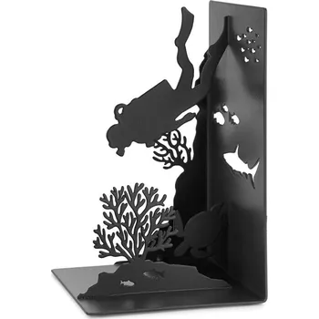 Zarážka na knihu Balvi Knižní zarážka Scuba 27907, černá Kniha