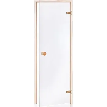 Andres Dveře do sauny Raiser 7 × 19, čiré, borovice