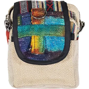 Taška přes rameno Hemp TieDye 0,8l konopná 01