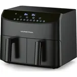 GourmetMaxx Dvoukomorová horkovzdušná fritéza 2 x 3,5 l 12459