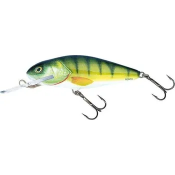 Nástraha Salmo Wobler Perch Deep Runner 8 cm, 14 g Perch