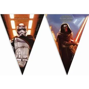 Banner - girlanda star wars - hvězdné války - vlajky - 230 cm
