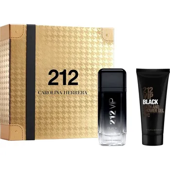 Pánský parfém Carolina Herrera 212 VIP CAROLINA HERRERA 212 VIP Black parfémovaná voda 100 ml + CAROLINA HERRERA 212 VIP Black parfémovaný sprchový gel 100 ml