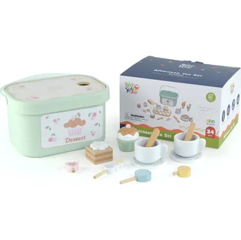 Rychlovarná konvice BusyKids Montessori Čajový servis, 34 dílů