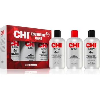 CHI Infra CHI Infra regenerační kúra na vlasy 355 ml + CHI Infra regenerační kúra 355 ml + CHI Infra hydratační šampon 355 ml