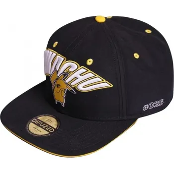Čepice Difuzed Pokémon: Pikachu, snapback kšiltovka